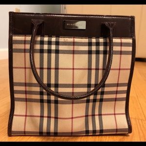 Burberry mini tote